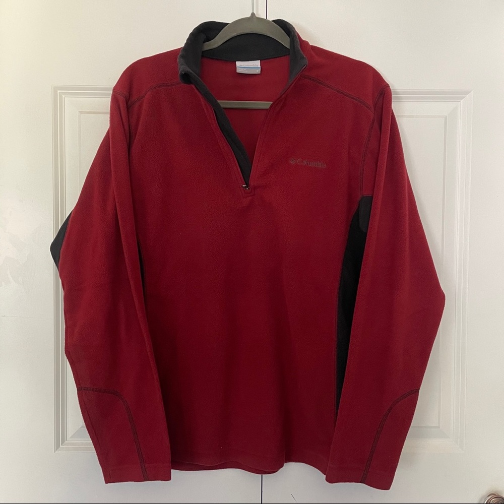 Columbia Men’s 1/4 Zip Fleece Sweatshirt  - Sz S